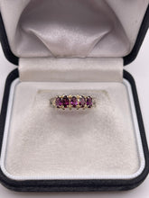 Load image into Gallery viewer, 9ct gold almandine garnet ring
