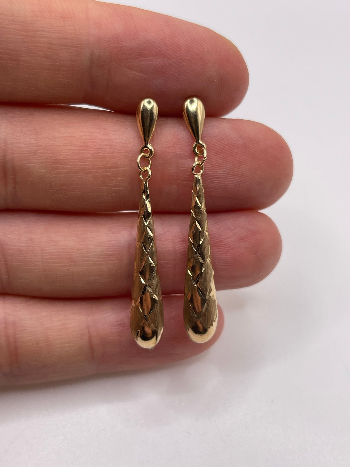 9ct gold earrings