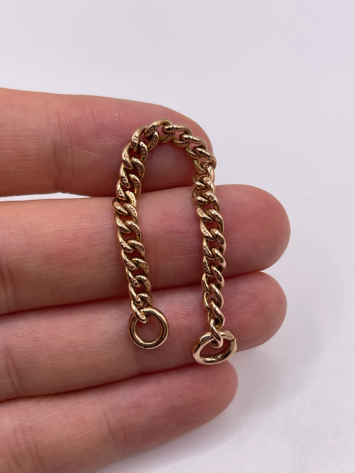 9ct rose gold extender