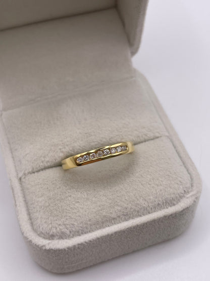 18ct gold diamond ring