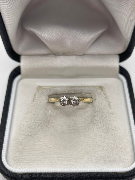 18ct gold diamond ring