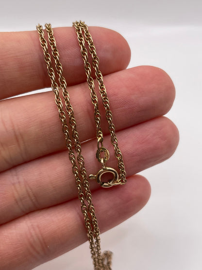 9ct gold chain 50