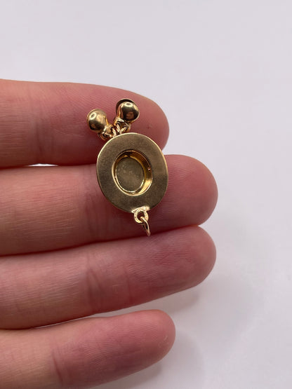 9ct gold hat charm