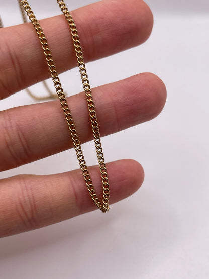 9ct gold chain 463