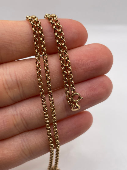 9ct gold chain 469