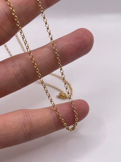 9ct gold chain I