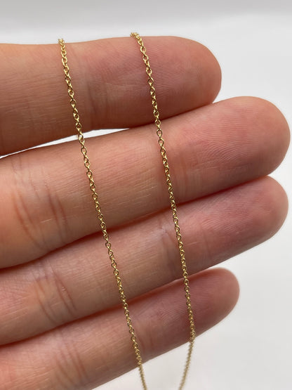 9ct gold chain 326