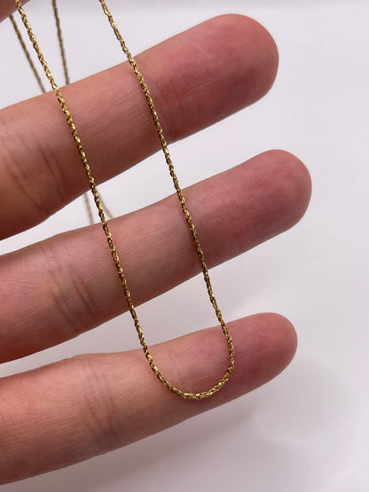 9ct gold chain 212