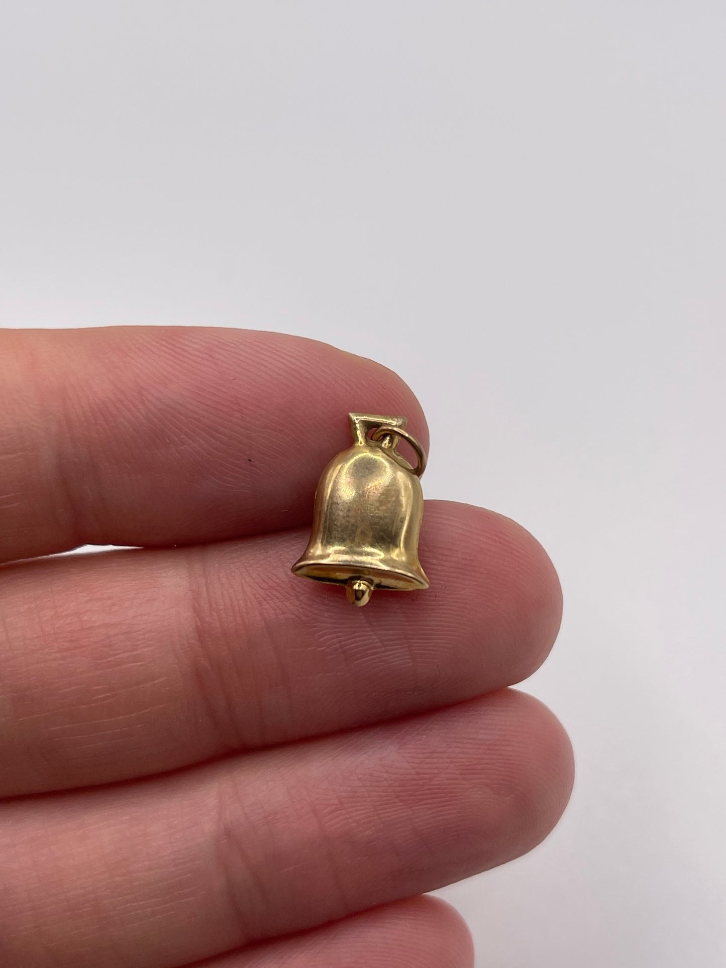 9ct gold bell charm