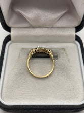 Load image into Gallery viewer, 9ct gold sapphire and diamond ring
