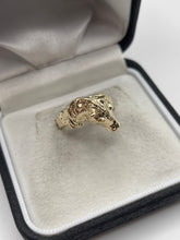 Load image into Gallery viewer, 9ct gold horse ring
