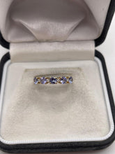 Load image into Gallery viewer, 14ct gold tanzanite and diamond ring
