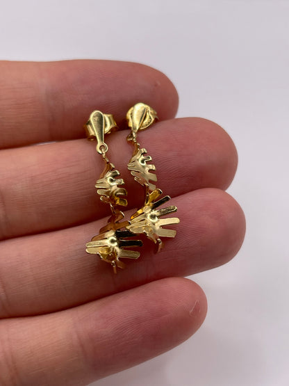 9ct gold earrings