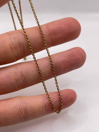 Antique 15ct gold chain 476
