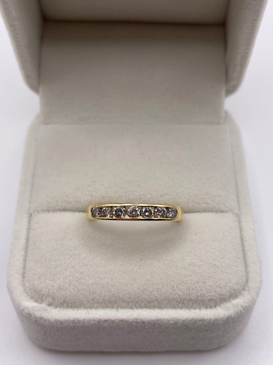 18ct gold diamond ring