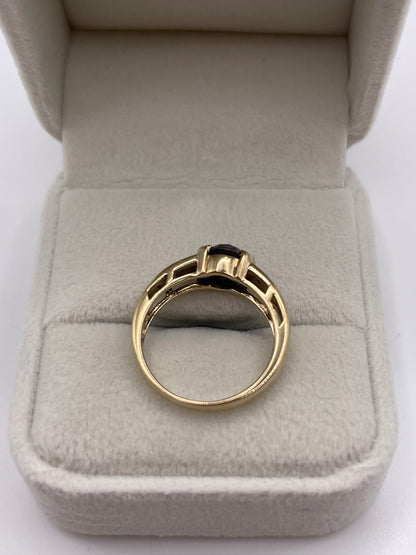 9ct gold diamond ring