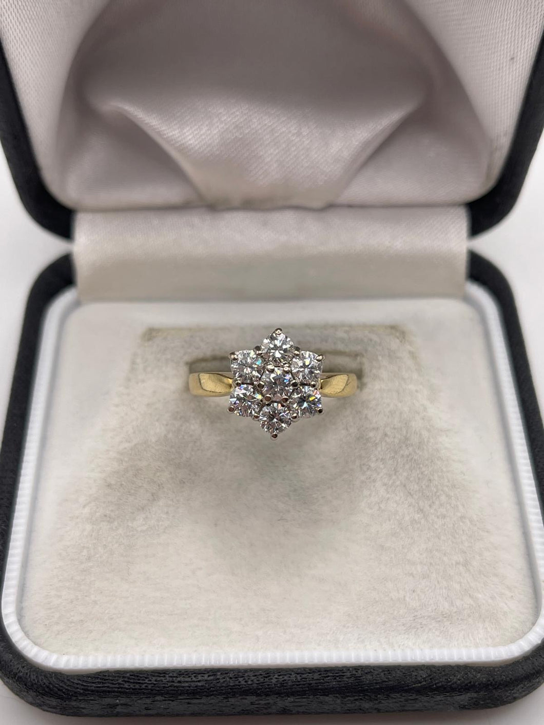 18ct gold 1ct diamond ring