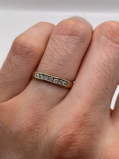 18ct white gold diamond ring