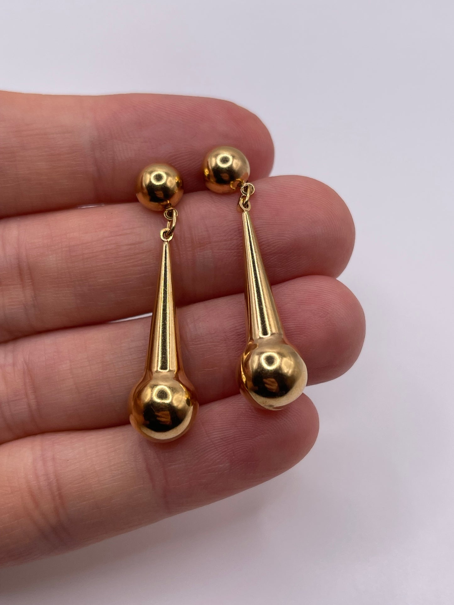 9ct gold earrings