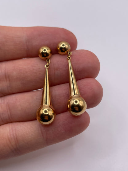 9ct gold earrings