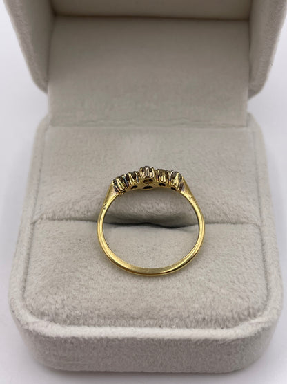 18ct gold diamond ring
