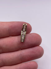 Load image into Gallery viewer, 9ct gold diamond pendant
