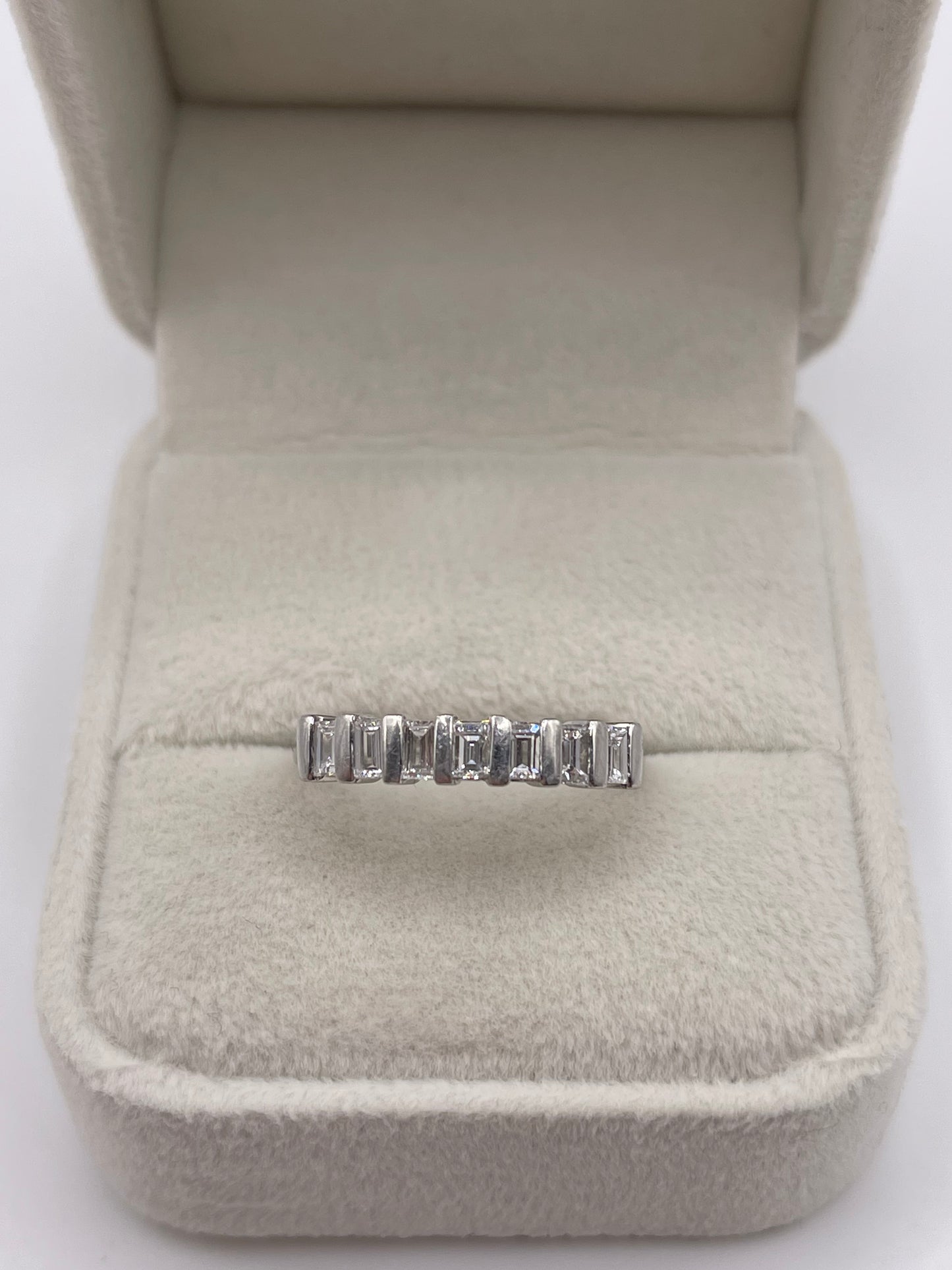 Platinum diamond ring