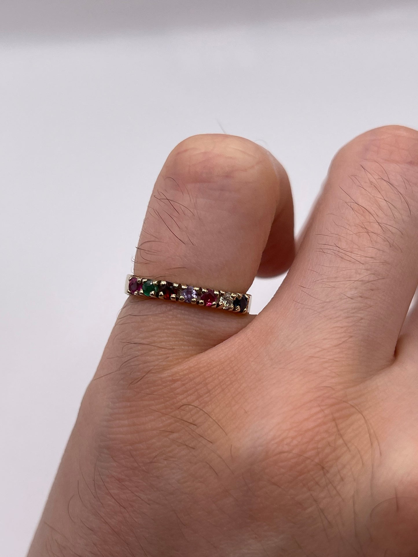 9ct gold regards ring