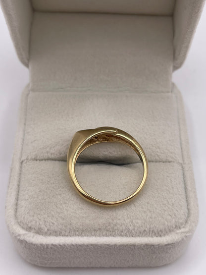 9ct gold diamond ring