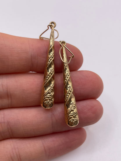 9ct gold earrings
