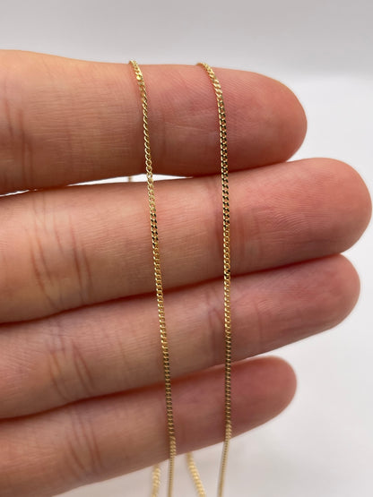 9ct gold chain 572