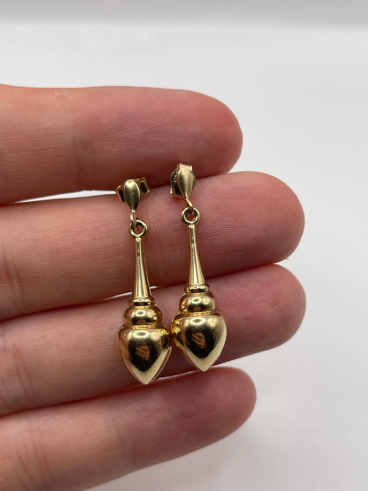 9ct gold earrings