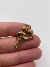 Load image into Gallery viewer, 9ct gold football charm
