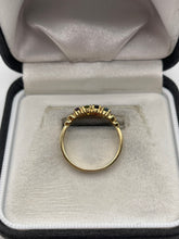 Load image into Gallery viewer, 14ct gold multi gemstone ring
