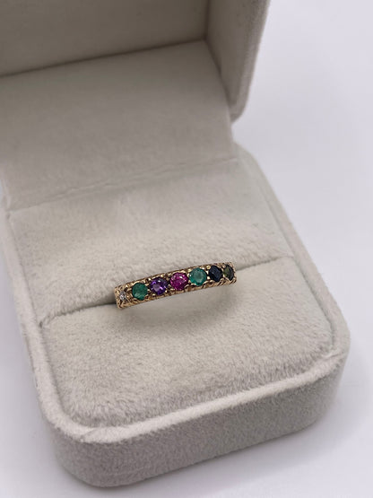 9ct gold dearest ring