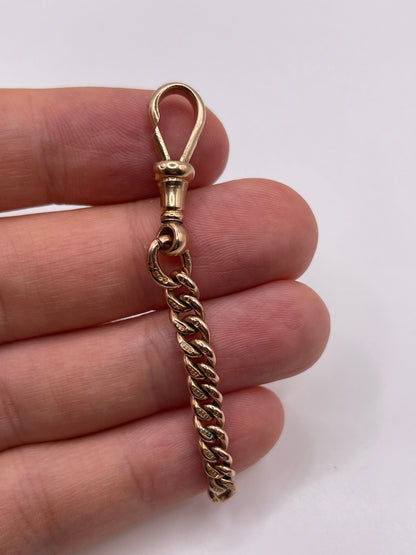9ct rose gold connector