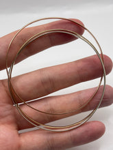 Load image into Gallery viewer, 9ct tri gold bangle
