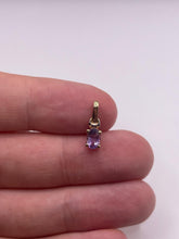 Load image into Gallery viewer, 9ct gold amethyst pendant
