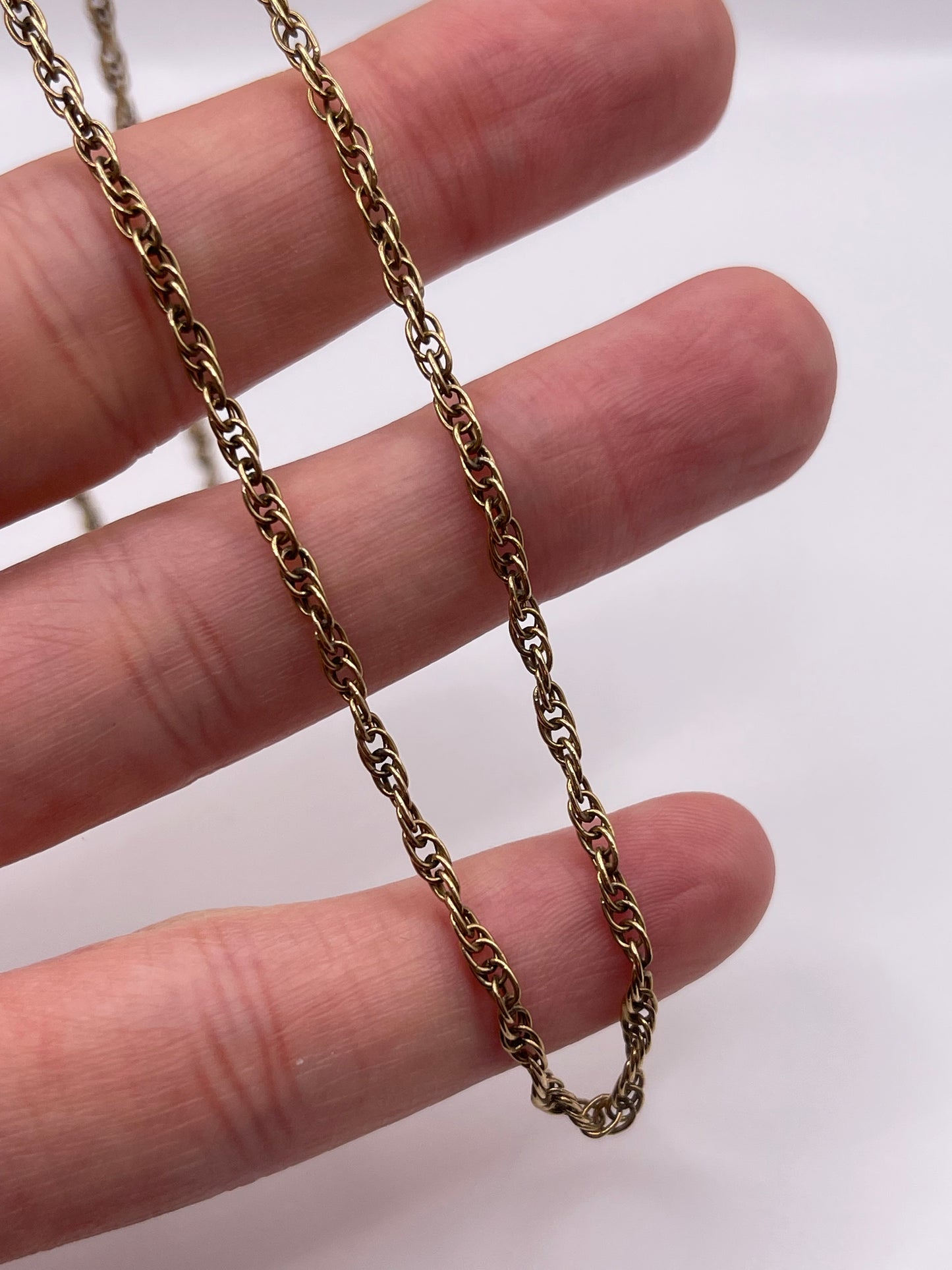 9ct gold chain 54
