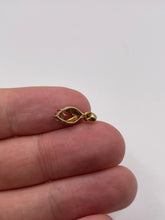 Load image into Gallery viewer, 9ct gold blue topaz and diamond pendant
