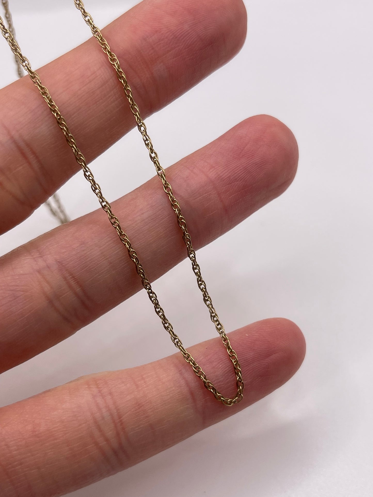 9ct gold chain 166