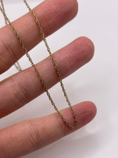 9ct gold chain 166