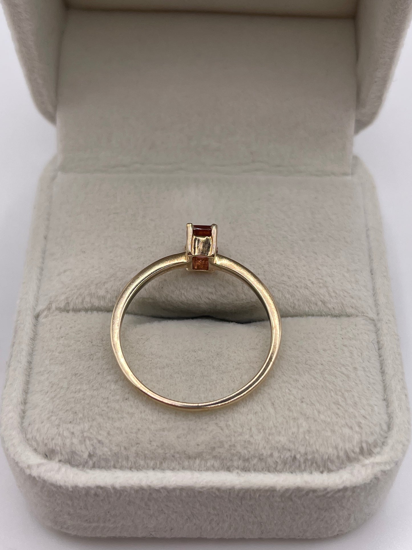 9ct gold tourmaline ring