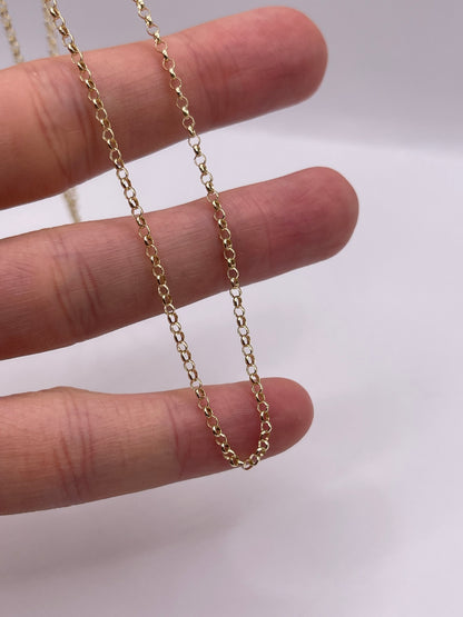 9ct gold chain 372