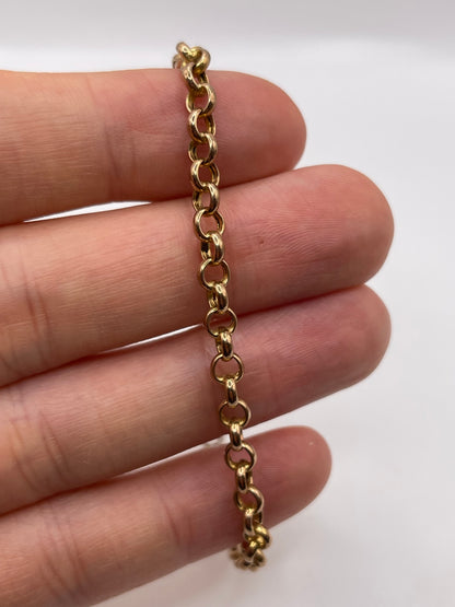 9ct rose gold bracelet