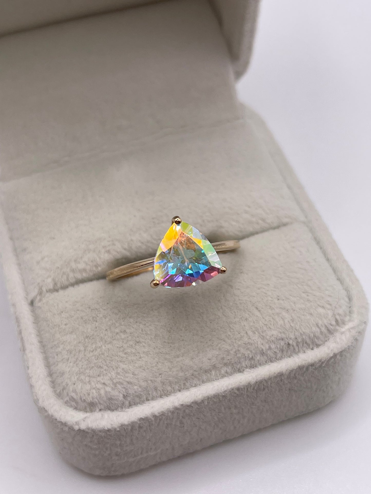 9ct gold turquoise ring