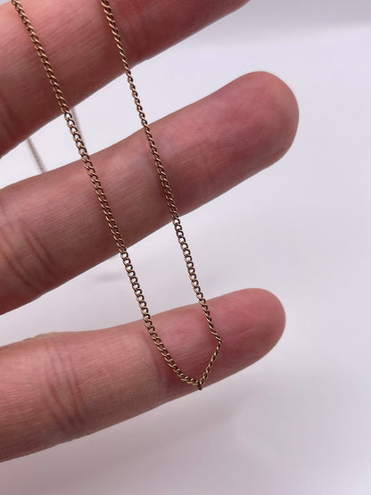 9ct rose gold chain 189