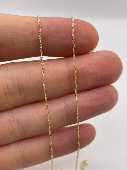 9ct gold chain 576