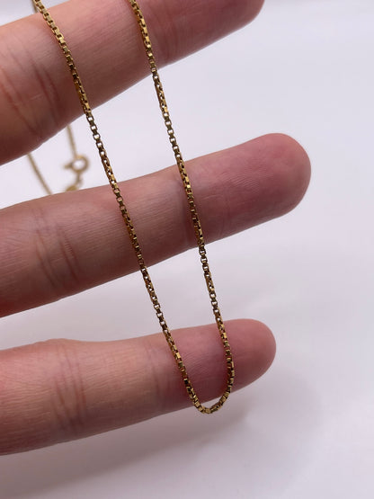 18ct gold chain 205