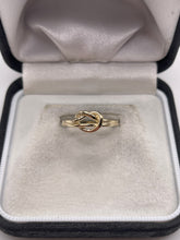 Load image into Gallery viewer, 9ct gold knot ring
